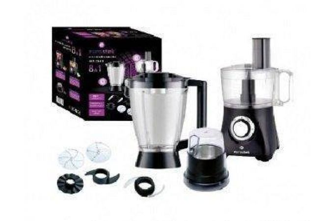 Комбайн EUROSTEK EFP-2049 800 Вт, измельчитель, блендер, нарезки,терки