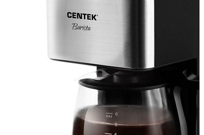 Кофеварка CENTEK CT-1144 стальная