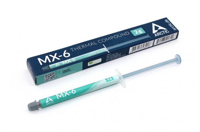 Термопаста Arctic Cooling MX-6 Thermal Compound 2г.