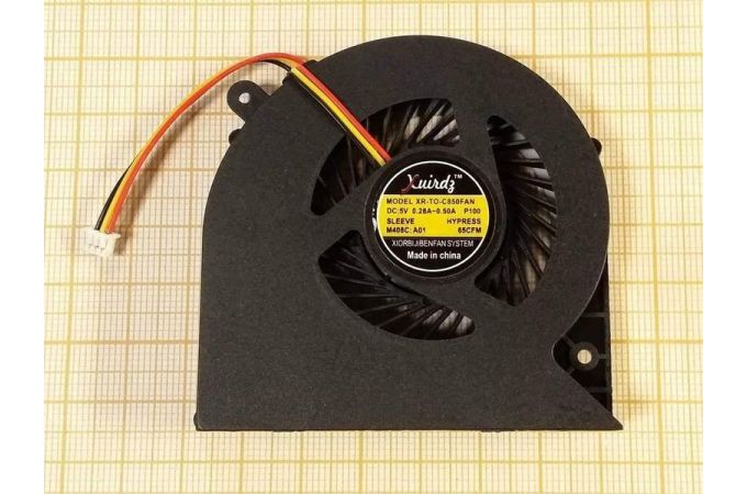 Вентилятор (кулер) для ноутбука Toshiba C850/C870/L850/L870 3pin v.1