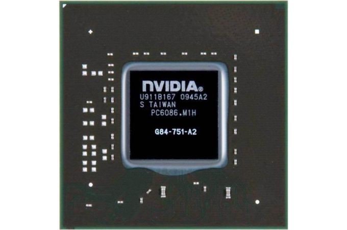 Видеочип nVidia GeForce 8700M GT, G84-751-A2, 64Bits, 128MB