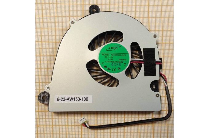 Вентилятор (кулер) для ноутбука Clevo W110 W150 W170 ver1