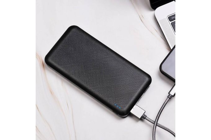 Универсальный дополнительный аккумулятор Power Bank BOROFONE BT20 (10000 mAh) (черный)