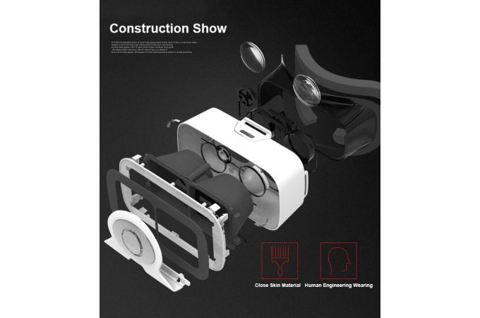 Очки виртуальной реальности Shinecon SC-G03E (VR300)