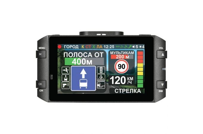 Автовидеорегистратор INTEGO VX-1300S 4K + радар-детектор +GPS