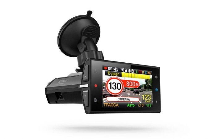 Автовидеорегистратор SilverStone F1 HYBRID S-BOT+ радар-детектор