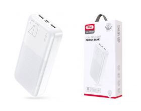 Универсальный дополнительный аккумулятор Power Bank XO PR198 Light Display Power Bank 20000mAh (Черный)