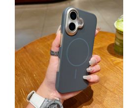 Чехол для iPhone 17 (6,3) Soft Touch MagSafe (темно-синий) YH Original design