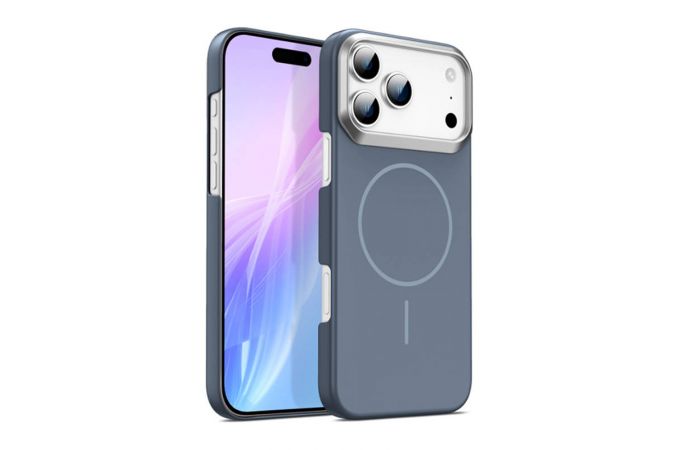 Чехол для iPhone 17 Pro Max (6,9) Soft Touch MagSafe (темно-синий) YH Original design