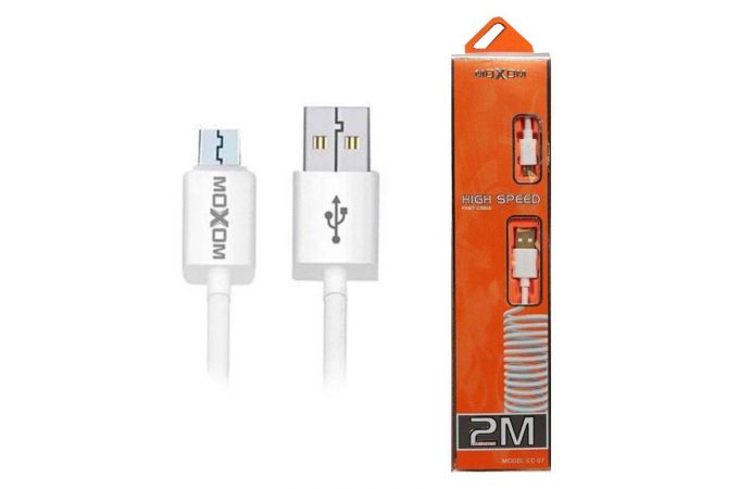 Кабель USB - MicroUSB MOXOM в блистере CC-07