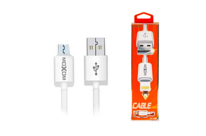 Кабель USB - MicroUSB MOXOM в блистере CC-08