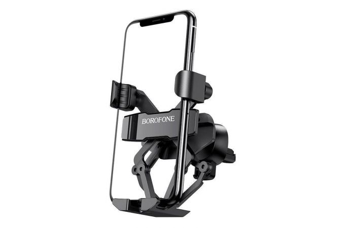Держатель автомобильный для телефона BOROFONE BH32 Gracioso gravity linkage car holder черный