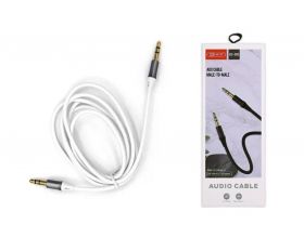 Кабель аудио AUX BYZ BC-005 Jack3.5 (M) - Jack3.5 (M)  1,2 метра, белый