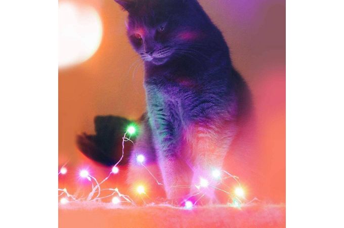 Умная гирлянда Орбита OT-HOS13 20м (пульт ДУ, Wi-Fi)