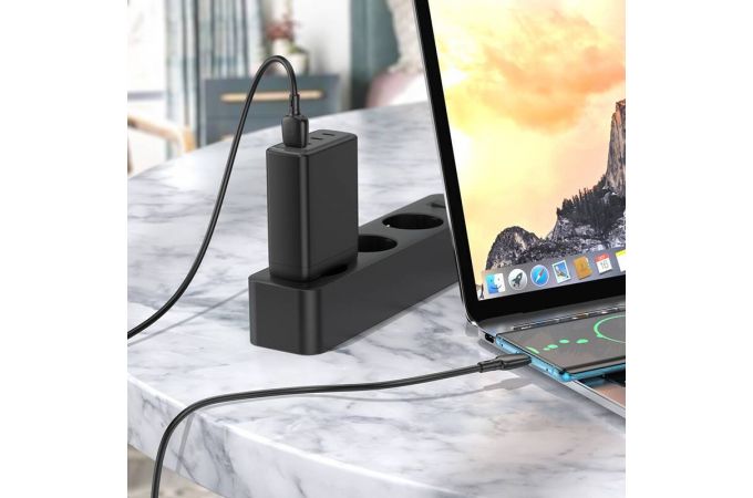 Кабель USB - USB Type-C BOROFONE BX93 27W (белый) 1м