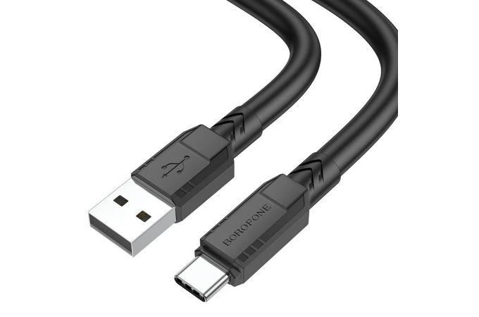 Кабель USB - USB Type-C BOROFONE BX81, 2,4A (черный) 1м