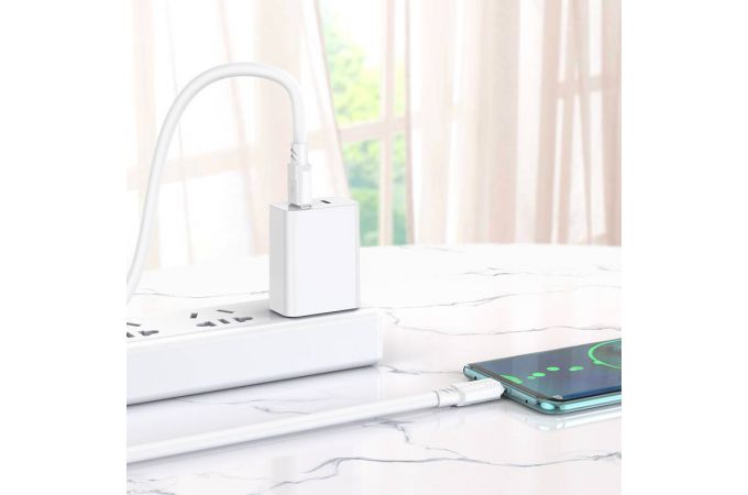 Кабель USB - USB Type-C BOROFONE BX81, 2,4A (черный) 1м