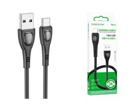 Кабель USB - USB Type-C BOROFONE BX98 (черный) 1м