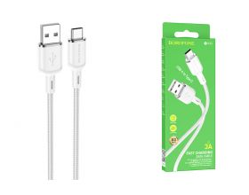 Кабель USB - USB Type-C BOROFONE BX90 (белый) 1м