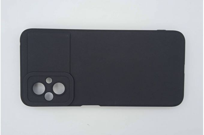 Чехол для Xiaomi Poco M5 тонкий (черный) (УЦЕНКА! МЯТАЯ УПАКОВКА)