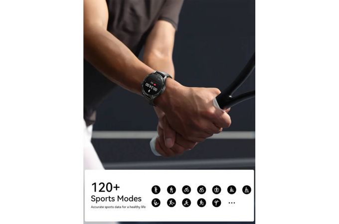 Смарт часы JoyRoom Classic Series JR-FC2 Smart Watch (Answer/Make Call) Blac