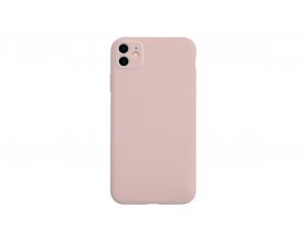 Чехол для iPhone 11 (6.1) Soft Touch закрытая камера (розовый песок) 19