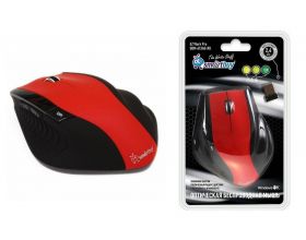 Мышь беспроводная Smartbuy ONE 613AG (SBM-613AG-RK) (черно-красный)
