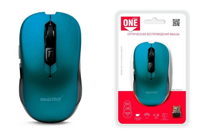 Мышь беспроводная Smartbuy ONE 200AG (SBM-200AG-B) (синий)