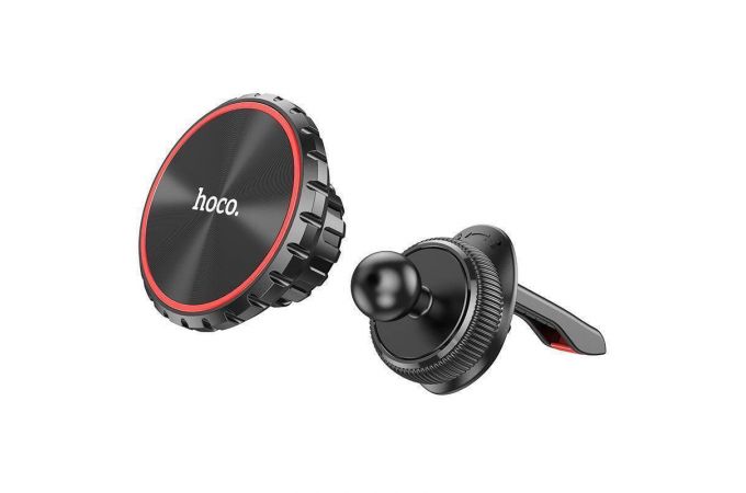 Держатель автомобильный для телефона HOCO CA97 City air magnetic черный