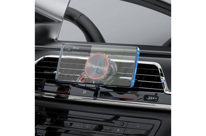 Держатель автомобильный для телефона HOCO CA97 City air magnetic черный