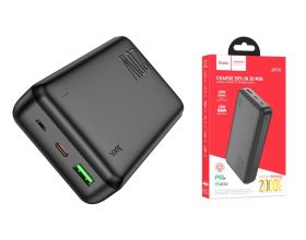 Универсальный дополнительный аккумулятор Power Bank HOCO J87A Tracker PD20W+QC3.0 (20000 mAh) (черный)