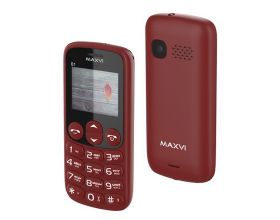 Сотовый телефон MAXVI   B1 Wine Red