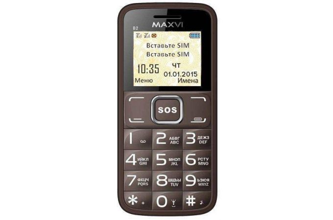 Сотовый телефон MAXVI   B2 Coffee