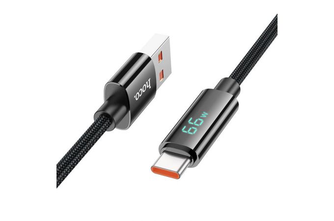 Кабель USB - USB Type-C HOCO U125 5A (черный) 1м