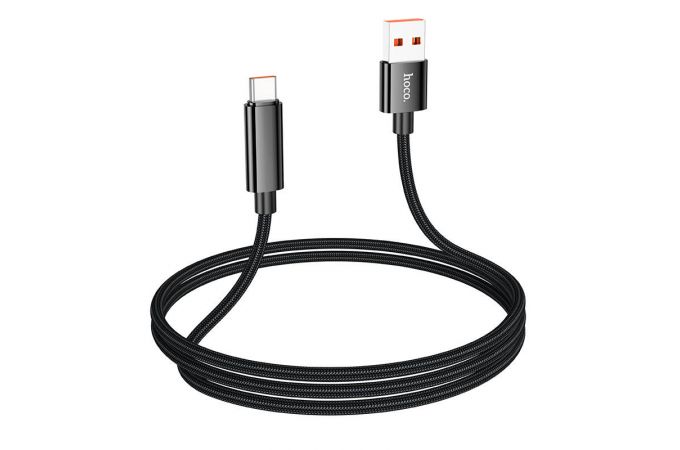 Кабель USB - USB Type-C HOCO U125 5A (черный) 1м