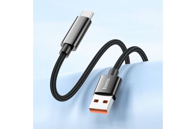 Кабель USB - USB Type-C HOCO U125 5A (черный) 1м