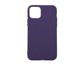 Чехол для iPhone 15 (6,1) Silicone Case Soft Touch (темно-фиолетовый)