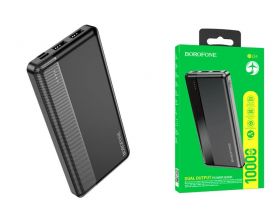 Универсальный дополнительный аккумулятор Power Bank BOROFONE BJ24 (10000 mAh) (черный)