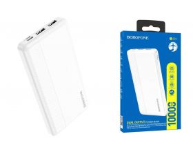 Универсальный дополнительный аккумулятор Power Bank BOROFONE BJ24 (10000 mAh) (белый)