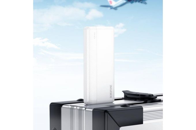 Универсальный дополнительный аккумулятор Power Bank BOROFONE BJ24 (10000 mAh) (белый)