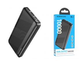 Универсальный дополнительный аккумулятор Power Bank BOROFONE BJ27 (10000 mAh) (черный)