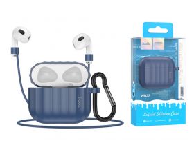 Чехол для наушников HOCO WB22 AirPods 3 Copy orig. (темно-синий)