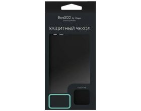 Чехол BoraSCO Mate Samsung Galaxy A54 черный силиконовый