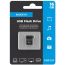 USB флеш накопитель 16 Gb Maxvi MM Dark grey  мини, металл  / FD16GBUSB20C10MM