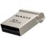 USB флеш накопитель 32 Gb Maxvi MM Metallic silver мини, металл  / FD32GBUSB20C10MM