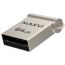 USB флеш накопитель 64 Gb Maxvi MM Metallic silver мини, металл  / FD64GBUSB20C10MM