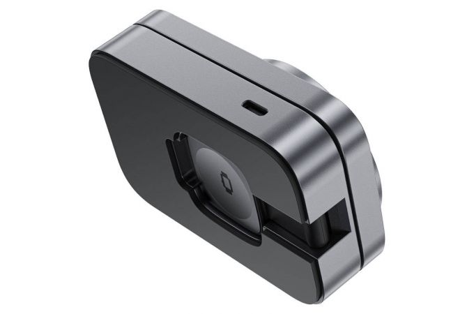 Беспроводное зарядное устройство ACEFAST E22 Desktop 3-in-1 Wireless charging holder, Metal gray