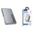 Универсальный дополнительный аккумулятор Power Bank HOCO Q36 Sunlight PD20W magnetic suction+holder(5000mAh) Metal grey
