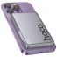 Универсальный дополнительный аккумулятор Power Bank HOCO Q36 Sunlight PD20W magnetic suction+holder(5000mAh) Metal grey