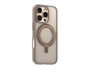 Чехол для iPhone 16 Dfans Jingjia magnetic series  Rose gold